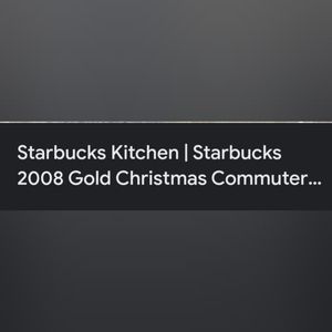 2008 Starbucks travel cup